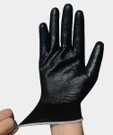 Nitrile Coated Safety Work Gloves - 6 Pairs