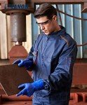 Heavy-Duty PVC Chemical Resistant Gloves - 6 Pairs
