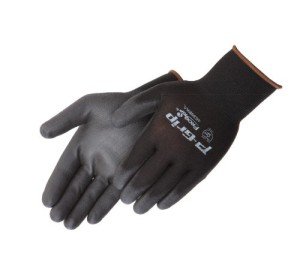 Ultra-Thin Polyurethane Coated Gloves - Size S, Black
