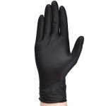 TitanFlex Heavy-Duty Black Nitrile Gloves, 100 Count
