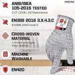 FORTEM Level 5 Cut Resistant Gloves - Medium