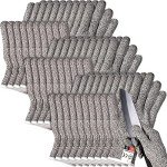 15 Pairs Level 5 Cut Resistant Gloves