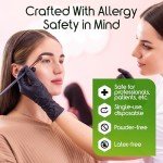 Inspire Black Nitrile Gloves, 100 Count, Size L