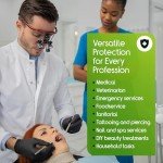 Inspire Black Nitrile Gloves, 100 Count, Size L