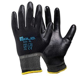 Cut Resistant Mechanic Work Gloves - 2 Pairs