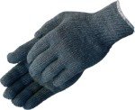 Heavyweight Seamless Knit Safety Gloves - Medium, Gray