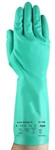 Alphatec Solvex Nitrile Chemical-Resistant Gloves - Large