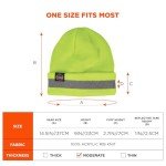 Lime Reflective Winter Hat by Ergodyne