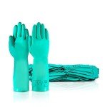 Alphatec Solvex Nitrile Chemical-Resistant Gloves - Large