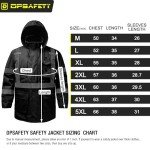 High Visibility Waterproof Safety Jacket with Hood
