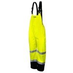 High Visibility Waterproof Safety Overall Pants