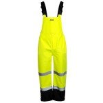 High Visibility Waterproof Safety Overall Pants