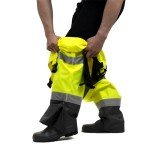 High Visibility Waterproof Safety Overall Pants