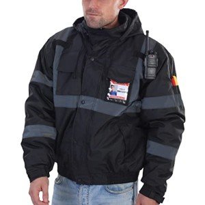 High Visibility Reflective Bomber Jacket for Men