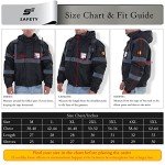 High Visibility Reflective Bomber Jacket for Men