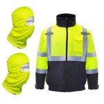 JORESTECH High Visibility Waterproof Balaclava & Jacket