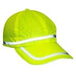 High Visibility Reflective Baseball Cap - Yellow