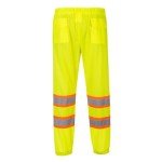 Yellow Mesh Overpants for Outdoor Safety - Large/X-Large