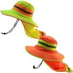 High Visibility Reflective Safety Bucket Hat Set