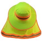 High Visibility Reflective Safety Bucket Hat Set