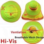 High Visibility Reflective Safety Bucket Hat Set