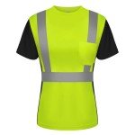 Hi-Vis Safety Shirts for Women - Work & Night