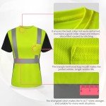 Hi-Vis Safety Shirts for Women - Work & Night