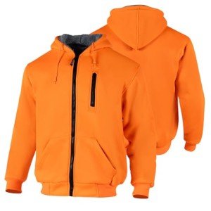 Men's Hi Vis Sherpa Hoodie for Safety Work