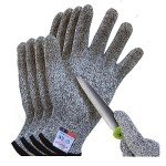 Cut Resistant Kitchen and Gardening Gloves - 2 Pairs