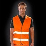 High Visibility Safety Vest for Men, L/XL