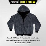 Men's High Visibility ANSI Class 3 Fleece Hoodie