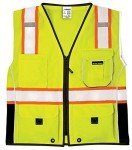 Heavy Duty Reflective Safety Vest - Black Series