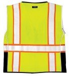 Heavy Duty Reflective Safety Vest - Black Series
