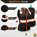 Women's Black Widow Safety Vest - 9 Pockets