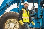 Heavy Duty Reflective Safety Vest - Black Series