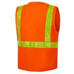 Hi-Vis LED Safety Vest with Pockets - XL