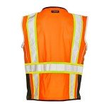 Kishigo Heavy Duty Reflective Safety Vest, Orange