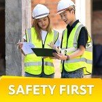 10-Pack Reflective Safety Vests for All Sizes