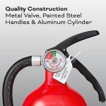 Kidde Fire Extinguisher with Hose & Wall Mount