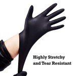 Titanflex Black Nitrile Gloves, 6 Mil, 100 Ct