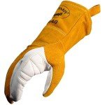 Caiman Premium Goat Grain Welding Gloves - Large
