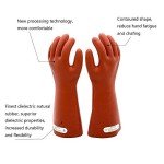 High Voltage Insulated Rubber Gloves for Safety