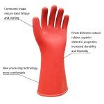 High Voltage Insulated Rubber Gloves for Electricians