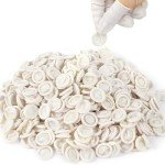 LECWELL Disposable Finger Cots - 480pcs, Medium