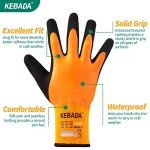 Kebada T1 Insulated Waterproof Winter Work Gloves
