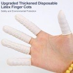 LECWELL Disposable Finger Cots - 480pcs, Medium