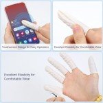 LECWELL Disposable Finger Cots - 480pcs, Medium