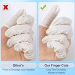 LECWELL Disposable Finger Cots - 480pcs, Medium