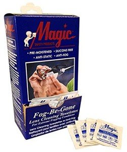 MAGID Anti-Fog & Anti-Static Wipes - 100 Pack