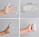 G2PLUS Disposable Latex Finger Cots - 205 PCS